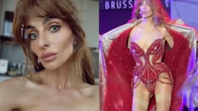 Photo of «А почему она сразу голая не вышла?». В сети обсуждают «прозрачное» платье Анны Седоковой
