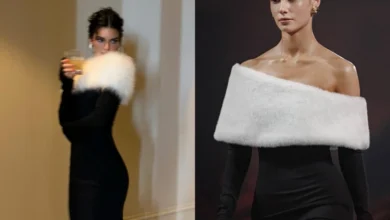 Photo of Платье с меховой опушкой — новое прочтение Slavic core