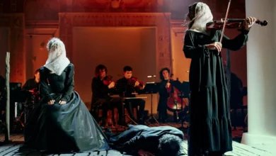 Photo of Глафира Тарханова, Марина Зудина, Любовь Толкалина и другие на премьере спектакля-байопика «Вивальди Superstar»