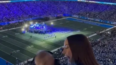 Photo of Внук Эминема впервые побывал на его стадионном концерте