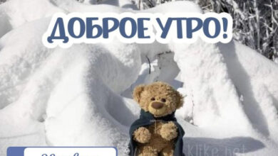 Photo of Картинки Доброе утро 26 января (50+)