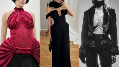 Photo of От мехового ворота до «поломанной» юбки: 30 акцентных вещей от российских брендов для новогоднего образа